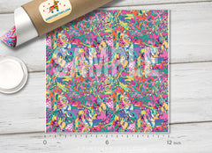 Abstract Ethnic Patterned HTV  178