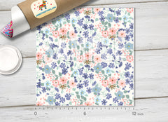 Elegant Floral Patterned HTV 224