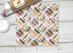 Brush strokes and stripes Patterned HTV 343