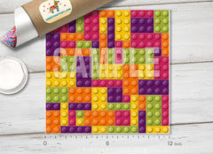 Block Toy Puzzle Toy Patterned HTV 375