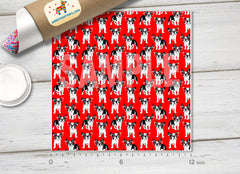 French Bulldog Patterned HTV 1157