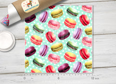 Macaron Patterned Adhesive Vinyl 405