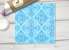 Ethnic Paisleys Swirls Patterned HTV 486