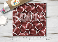 Football Patterned HTV 1421