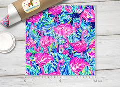 FLAMENCO BEACH Patterned HTV L067