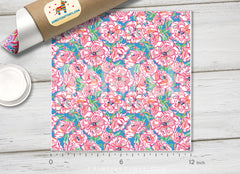 Lilly P Inspired Lucky Chams Pattern Printed Vinyl, Indoor, Outdoor, HTV-L014