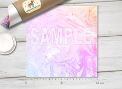 Pastel Iridescent Oil Patterned HTV 1061