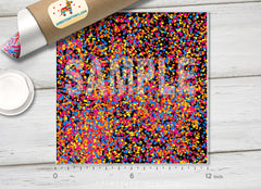 Abstract Confetti Patterned HTV 1347