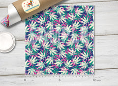 Marijuana Patterned HTV 1109