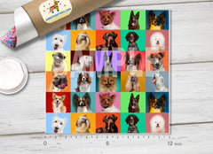 Dogs Pet Patterned HTV 1029