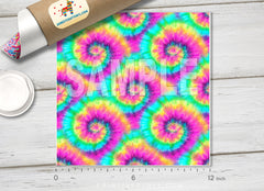 Tie Dye Patterned HTV 1028