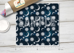 Sun Moon Patterned HTV 1325