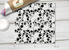 Skull Patterned HTV H012
