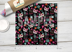 Day of the Dead and Halloween Patterned HTV 739