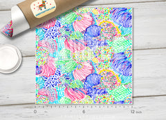 Roar of the Seas Patterned HTV-L046