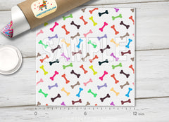 Dog Bone Patterned HTV 1397