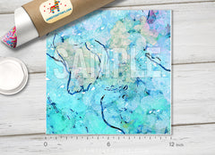 Abstract Marble Painting Patterned Siser HTV | Oracal Adhesive Craft Vinyl- 981 - Printive Vinyl | Patterned Vinyl