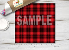 Scottish Plaid Patterned Adhesive Vinyl 333