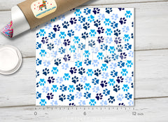 Dog Paw Patterned HTV 1398