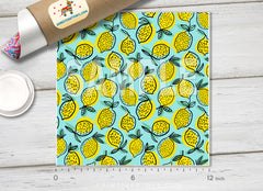 Lemon Patterned HTV 1151