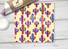 Serape Cactus Patterned HTV 1018