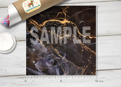 Marble Leaves Patterned HTV 1340