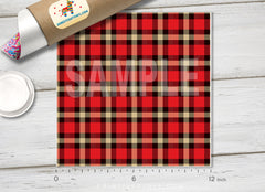 Plaid Patterned Adhesive Vinyl 322