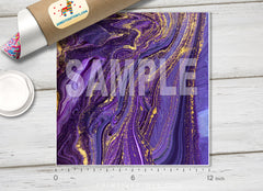 Purple Marble Patterned HTV 1058
