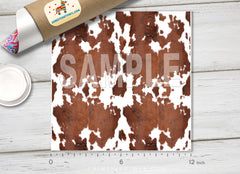 Animal Print Cowhide Printed HTV- 1187