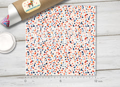 Colorful Polka Dots Patterned HTV 1389