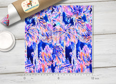 Palms Tree Patterned HTV L092