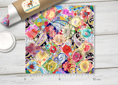 Flower Quilt Printed HTV-883