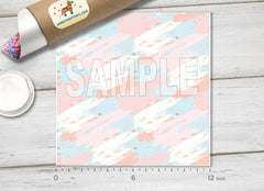 Abstract Pastel Brush Strokes Patterned HTV 1375