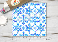 Snowflakes Patterned HTV 1041