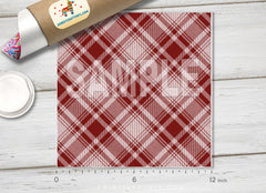 Tartan Plaid Patterned Adhesive Vinyl 461
