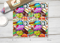 Comic speech bubbles Patterned HTV 599