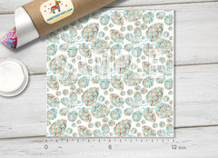 Pine Cone Christmas Tree Patterned HTV X004