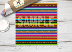 Serape Cactus Patterned HTV 1019