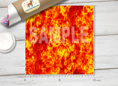 FIRE FLAME Patterned Adhesive Vinyl 392