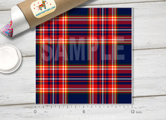 Tartan plaid Pattern printed Vinyl/ Indoor Vinyl/ Outdoor Vinyl/ Heat Transfer Vinyl-491 - Printive Vinyl | Patterned Vinyl
