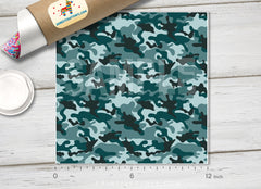 Military Camouflage Printed HTV-493