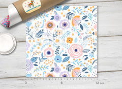 Ditsy Flower Patterned HTV-1001