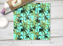 Banana Palm Tree Patterned HTV 401
