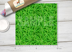 Marijuana Pattern Adhesive Vinyl 533