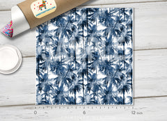 Tropical Palm Trees Patterned HTV 1148