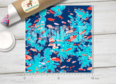 Lilly P Inspir Reef Patterned HTV L094