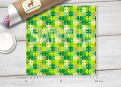 Autism Puzzle Pattern Adhesive Vinyl 588
