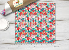 Floral Patterned Adhesive Vinyl 431