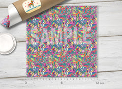 Abstract Ethnic Patterned HTV  178