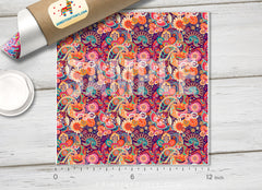 Oriental Paisley Patterned HTV 141